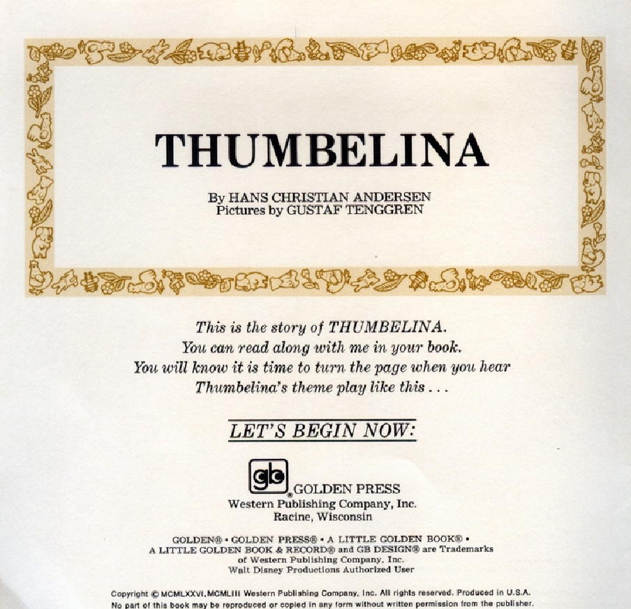 Thumbelina (02),绘本,绘本故事,绘本阅读,故事书,童书,图画书,课外阅读